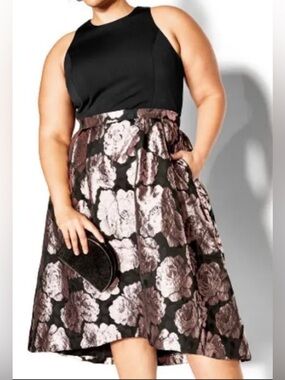 City Chic Willow Dress